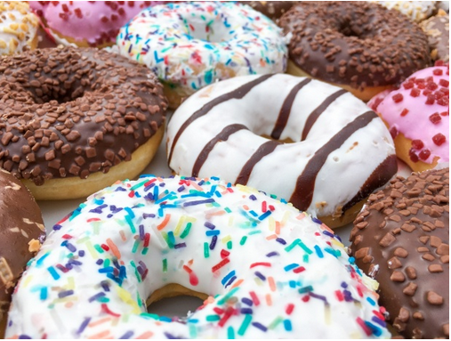 photo of donuts